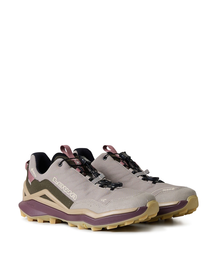 Maddox Pro GTX Lo SL Ws dames wandelschoenen beige