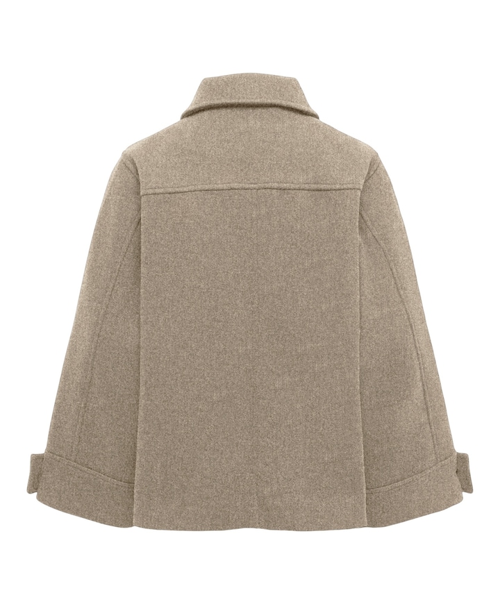 Meisjes jas beige