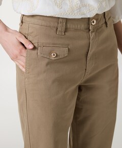 MMAymen Len dames broek beige