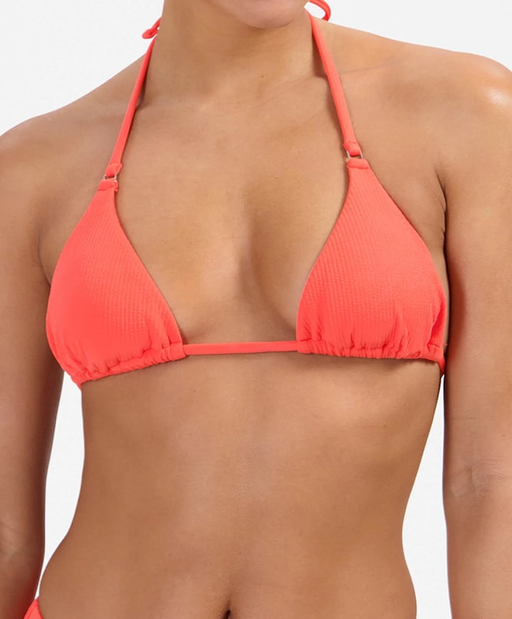 Dames bikinitop oranje