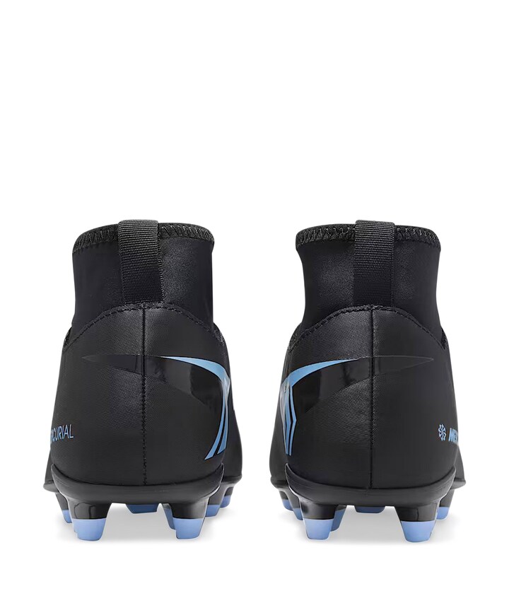 Jr Superfly 10 Club Fg/mg jongens voetbalschoenen zwart