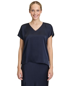 Dames blouse blauw
