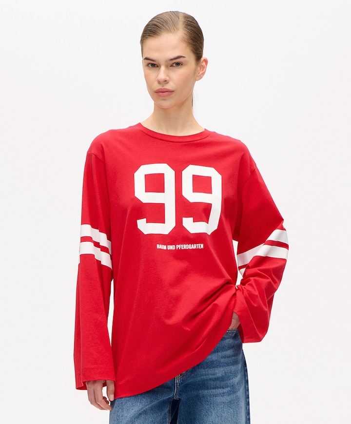 Longsleeve rood