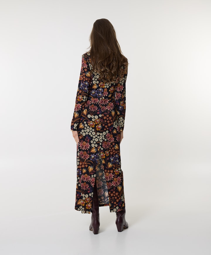 Dames jurk multicolor