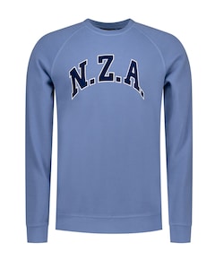 Heren sweater blauw