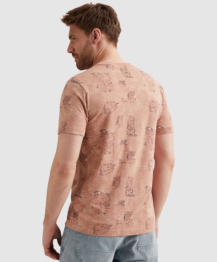 Heren T-shirt roze