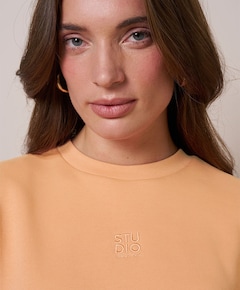 Dames sweater oranje