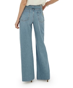 RUMO dames jeans blauw