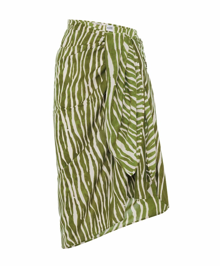 Dames pareo groen