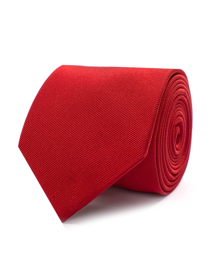 Heren stropdas rood