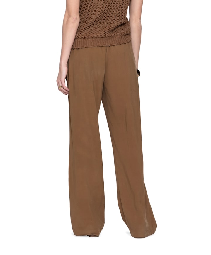 Dames broek bruin
