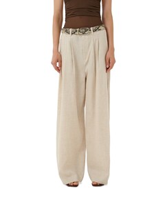 GZriava MW pants dames broek beige