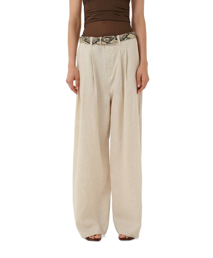GZriava MW pants dames broek beige