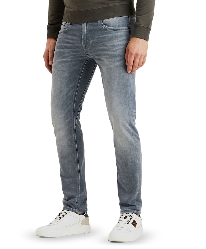 TAILWHEEL DARK NATURAL DENIM heren jeans grijs