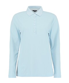 Dames polo blauw
