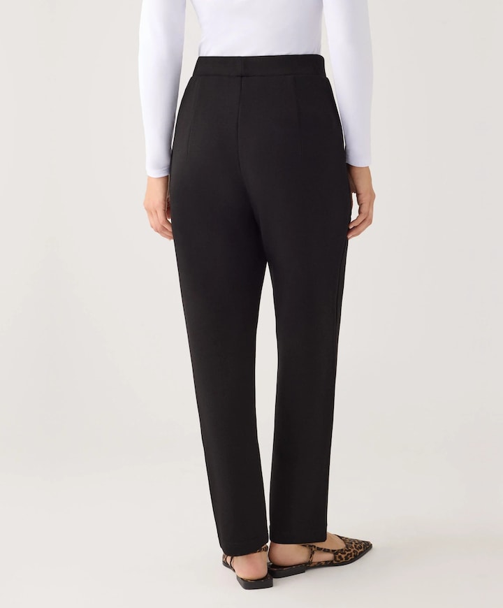 Dames pyjamabroek zwart