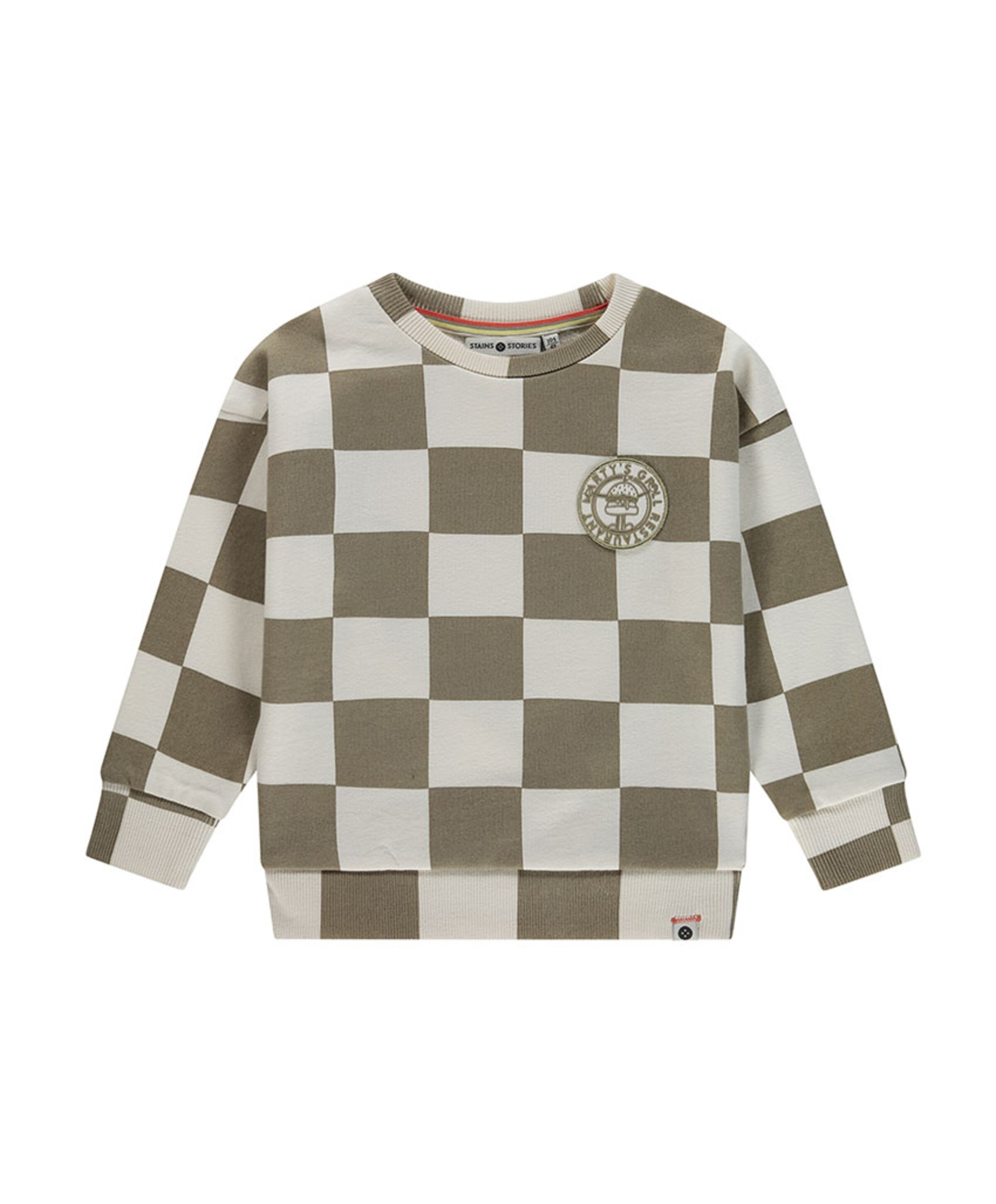 Jongens sweater beige