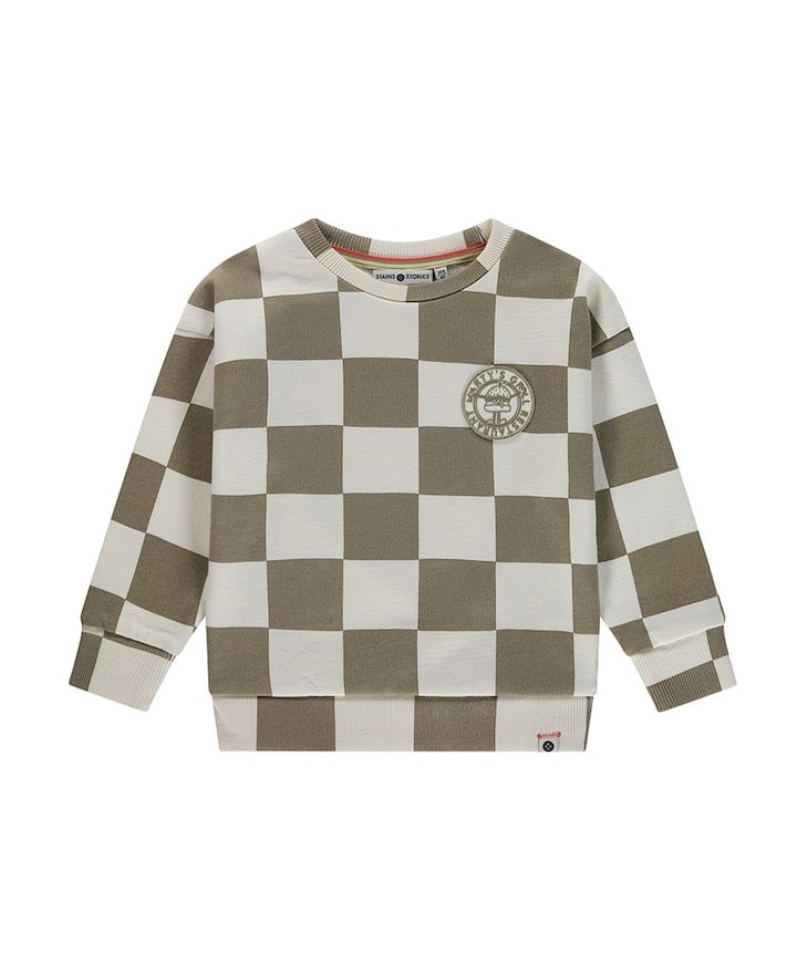 Jongens sweater beige