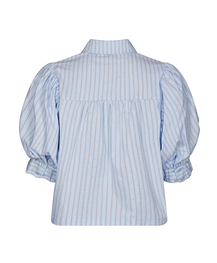Dames blouse blauw