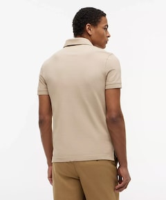Heren polo beige