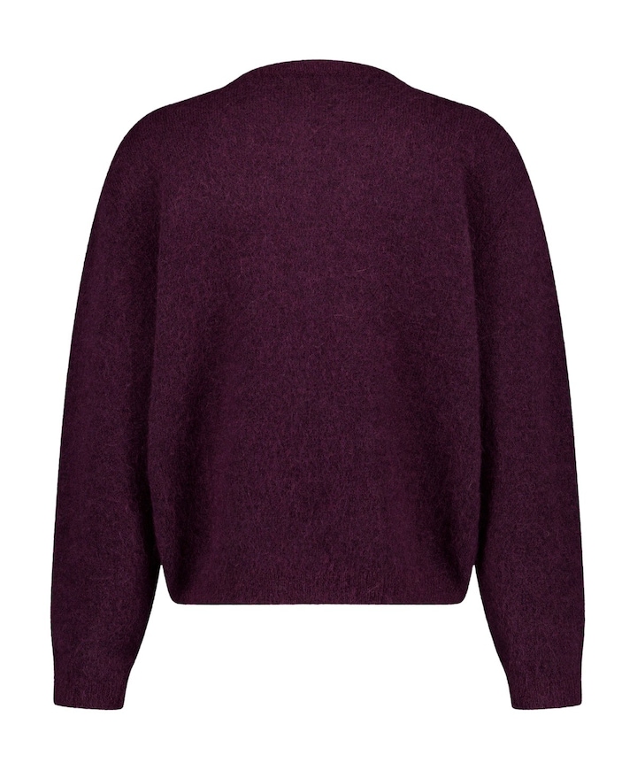 Dames vest bordeaux