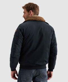 Heren jas blauw