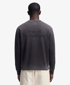 Heren longsleeve zwart