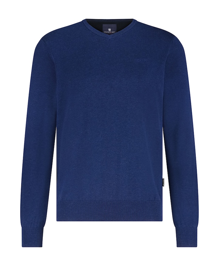 Heren trui blauw