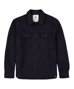 Heren overshirt blauw