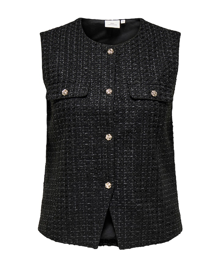 Gilet zwart