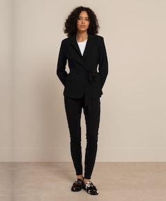 Dames blazer zwart