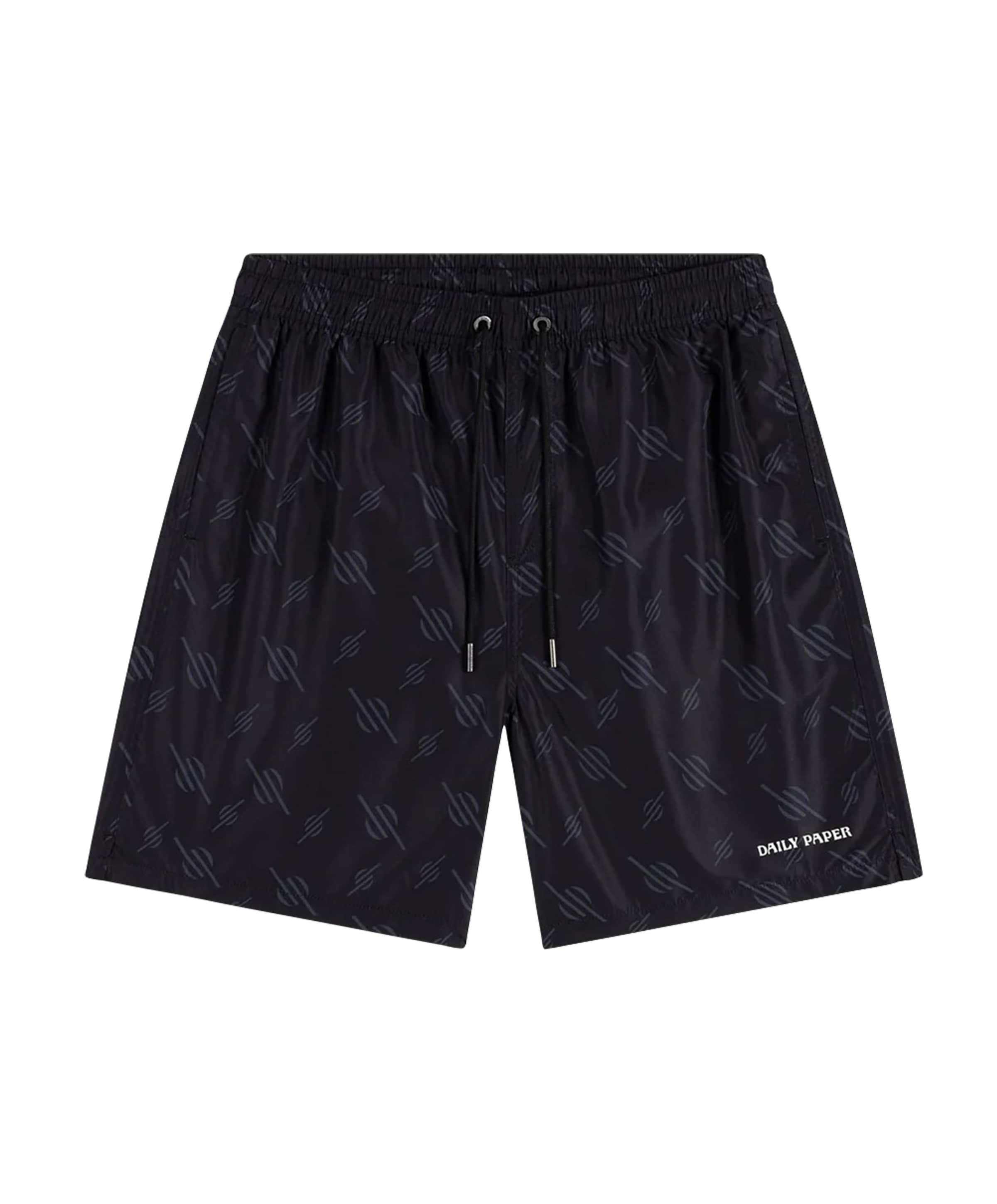 Irregular Monogram Swimshorts heren zwembroek zwart