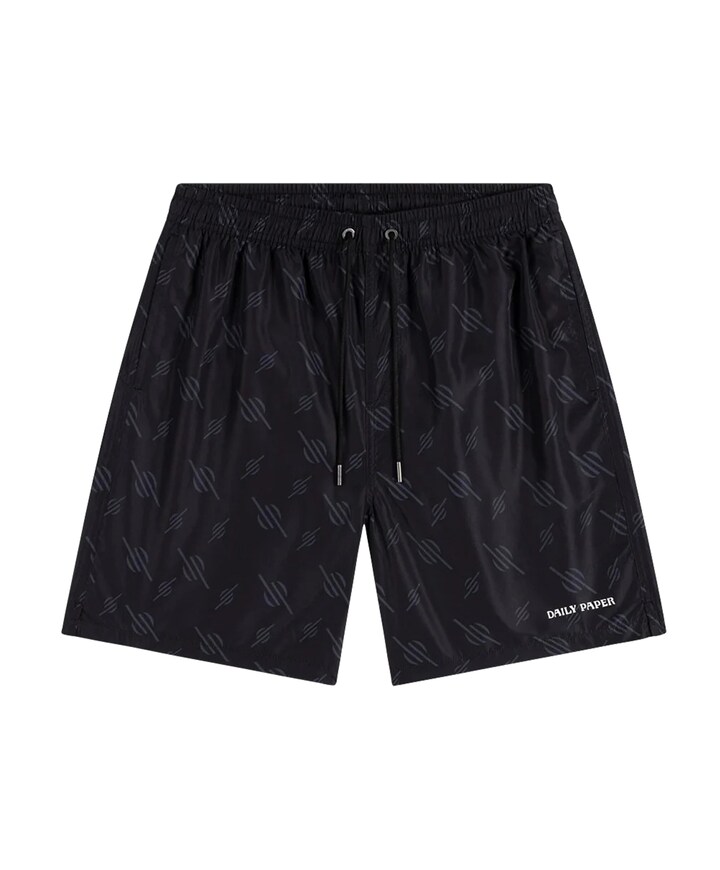 Irregular Monogram Swimshorts heren zwembroek zwart