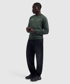 Heren sweater groen