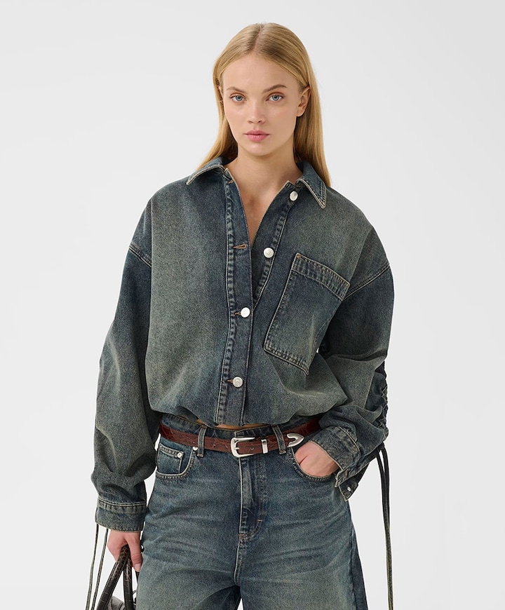 Dames spijkerjas  blauw