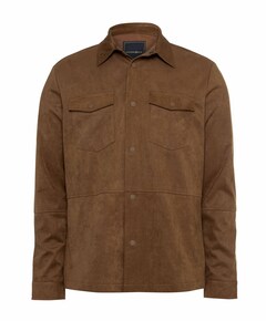 Overshirt bruin