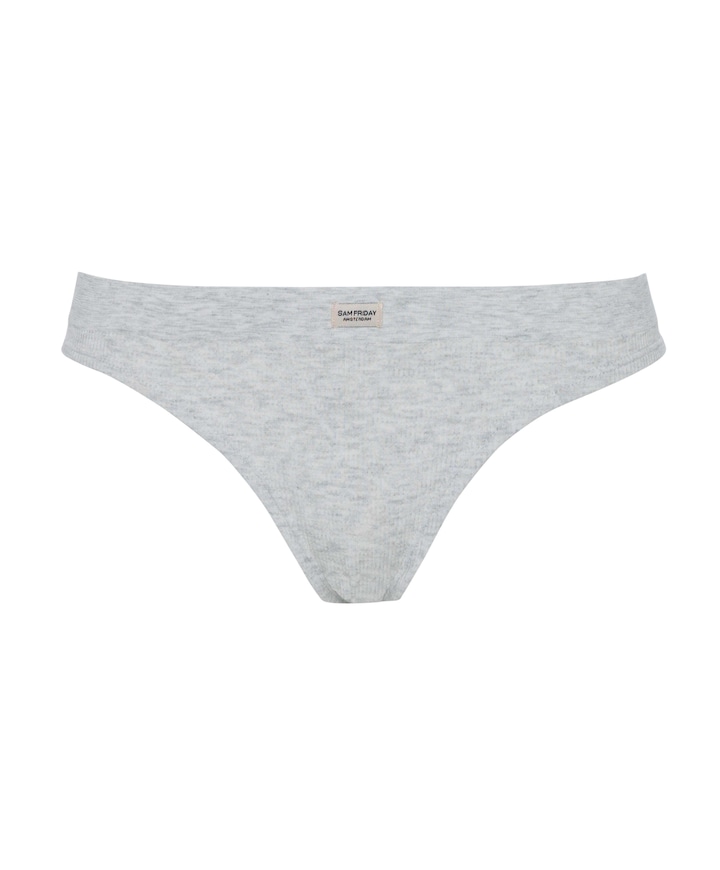 Dames slip grijs