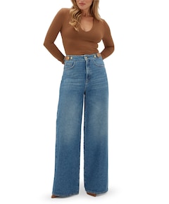 GLORIA dames jeans blauw