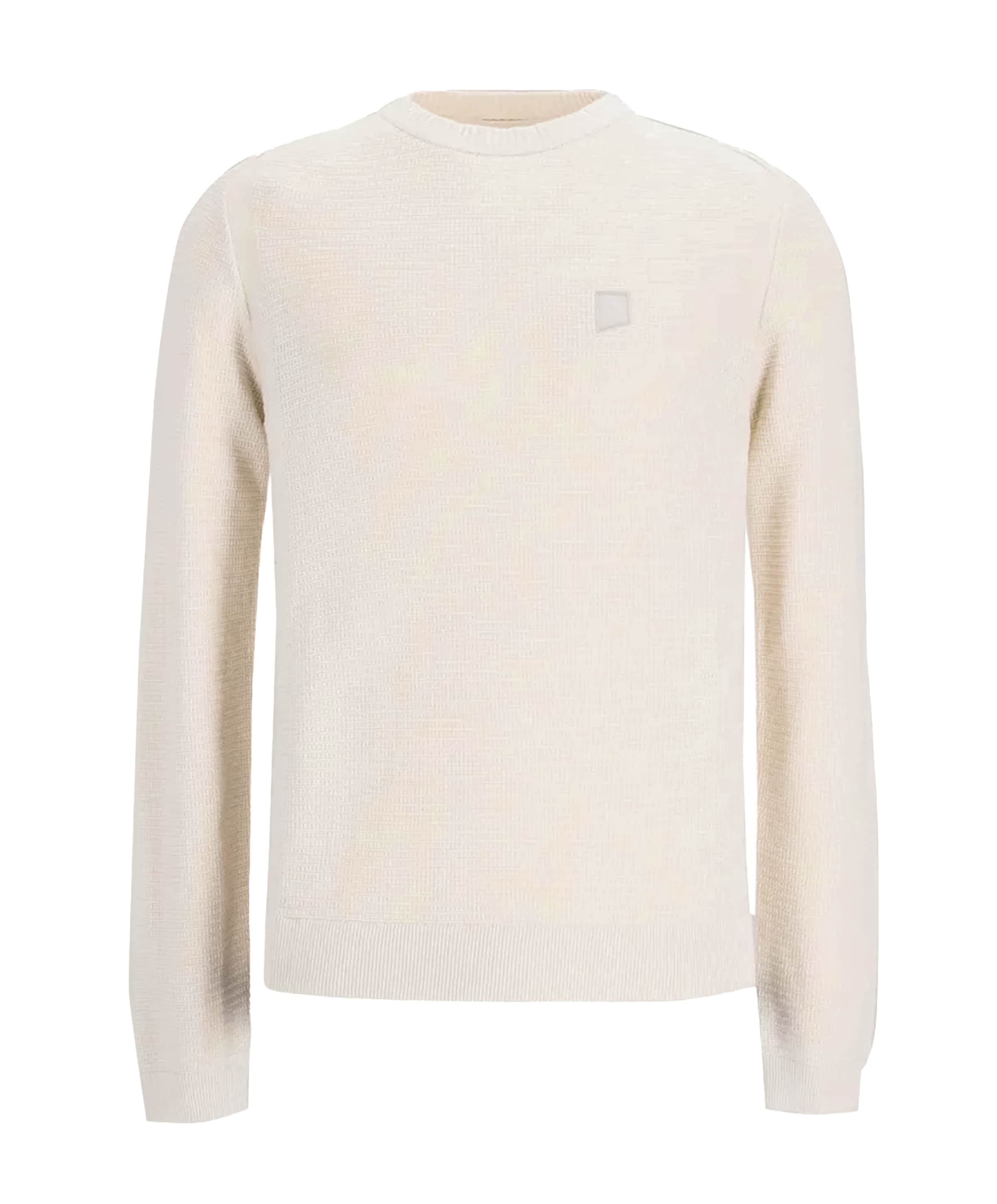 Heren trui ecru