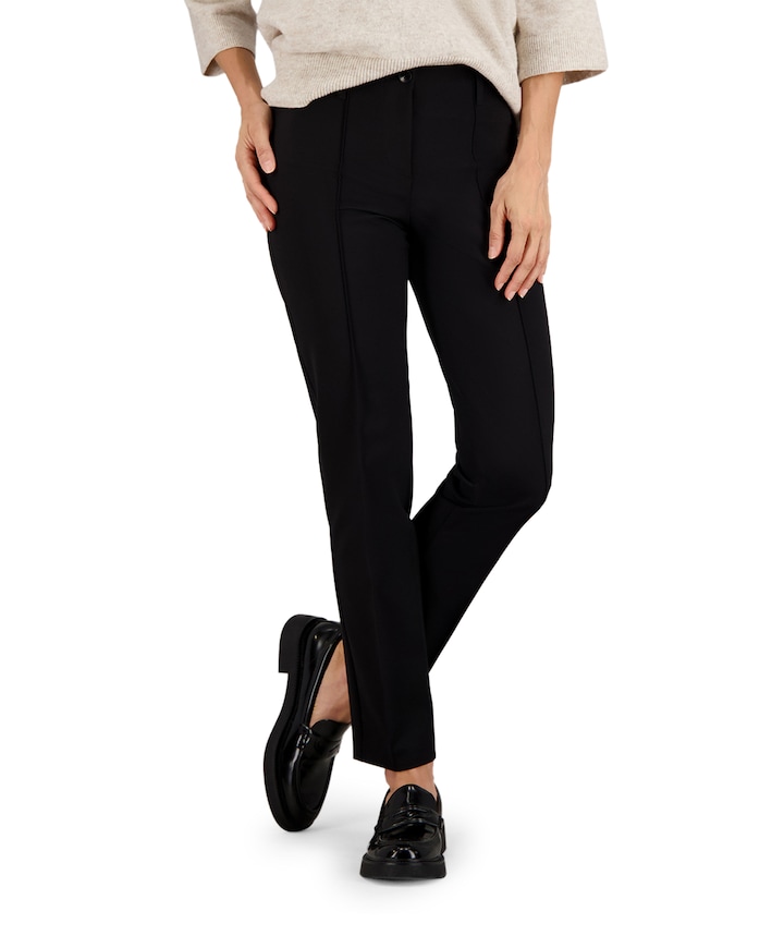 Zigarette Straight dames broek zwart