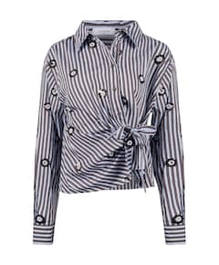 Dames blouse bruin