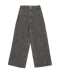 Monaco Zebra meisjes jeans grijs