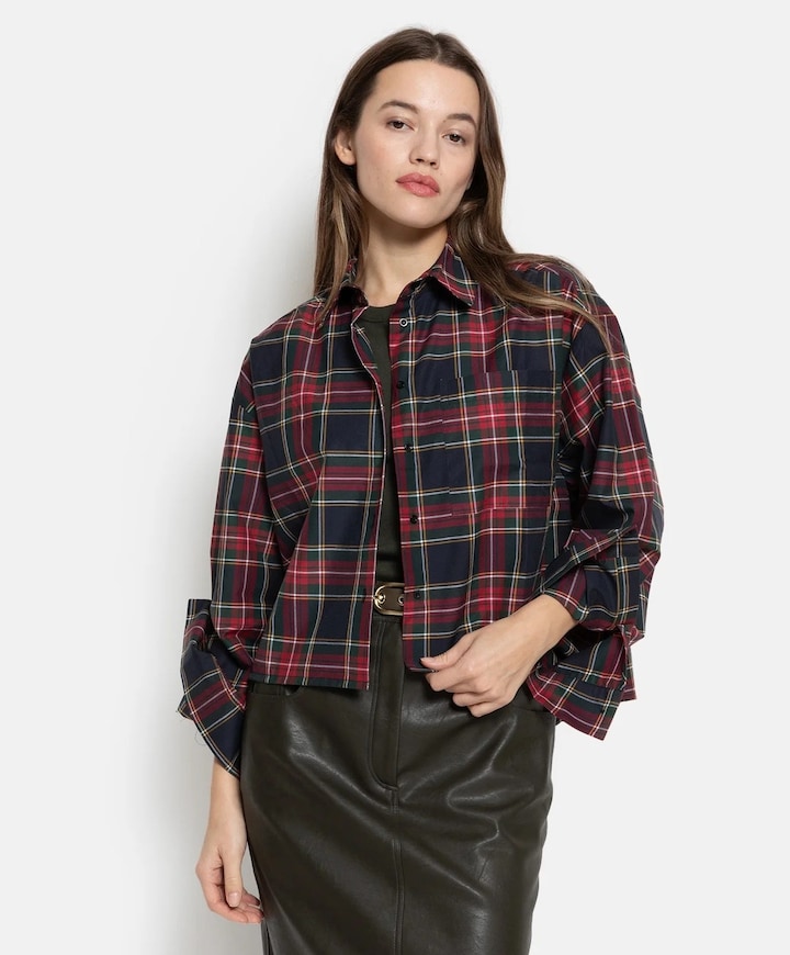 Dames blouse rood