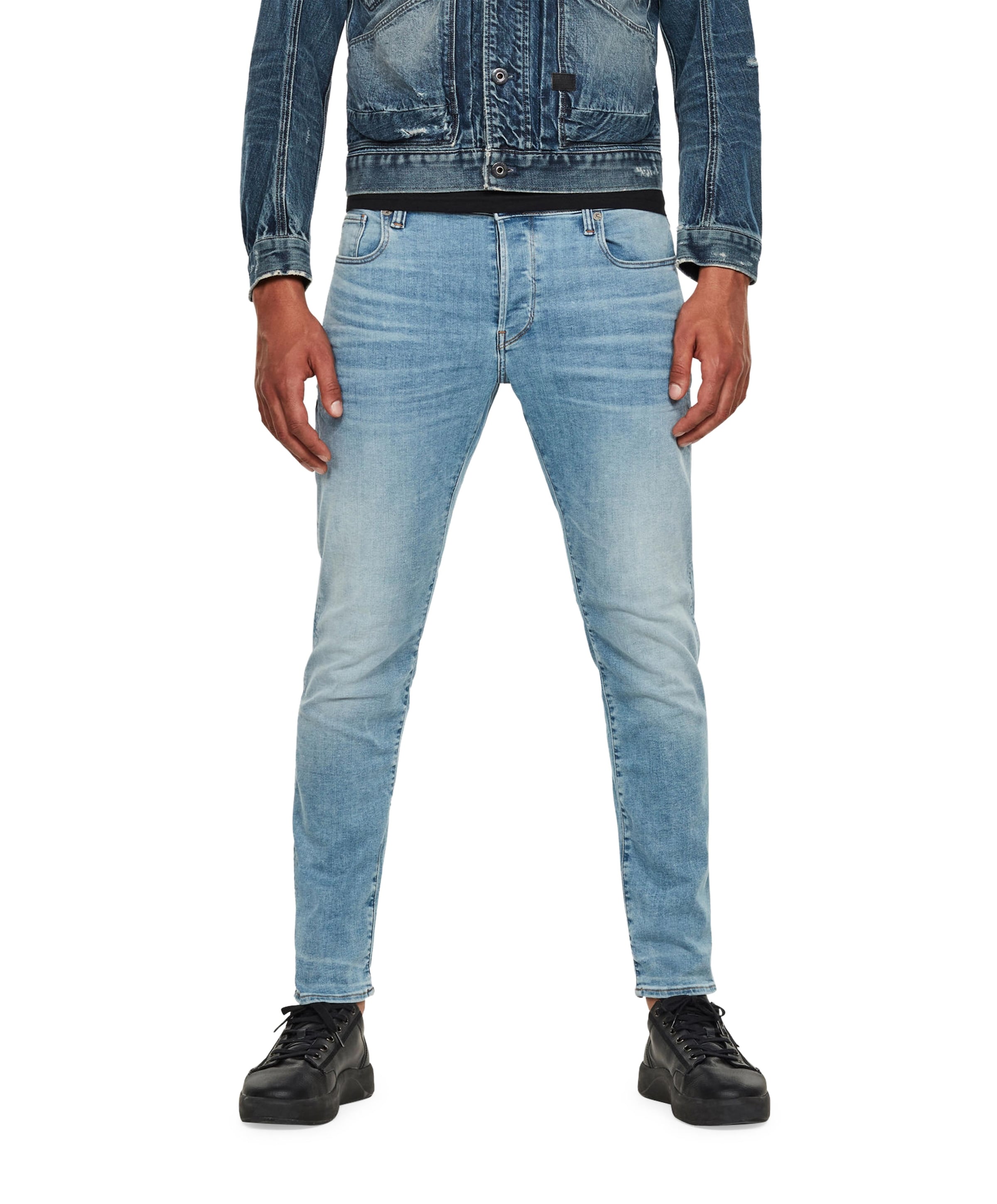 3301 Slim heren jeans blauw