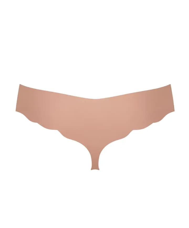 Dames string beige