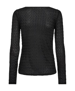 Dames longsleeve zwart