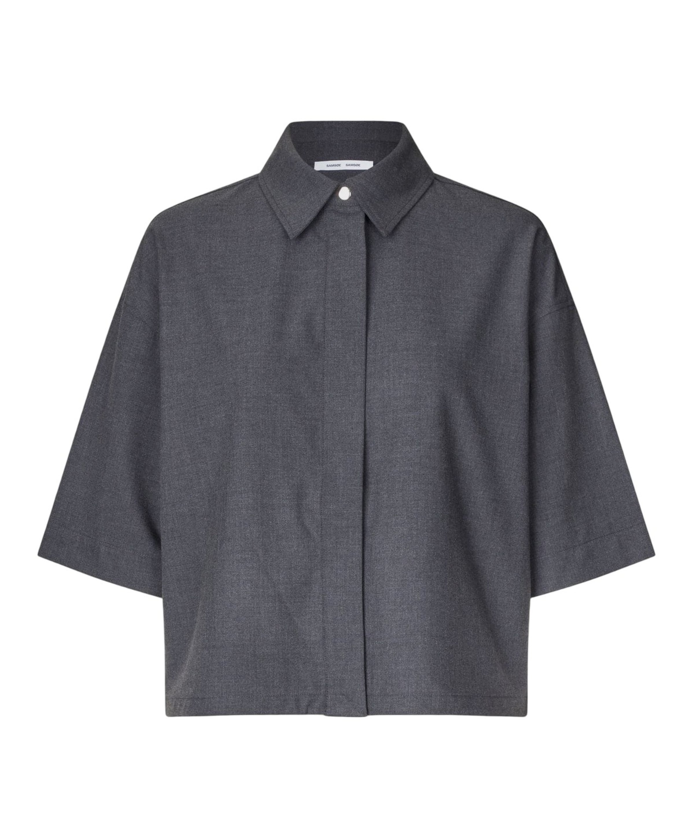 Dames blouse grijs