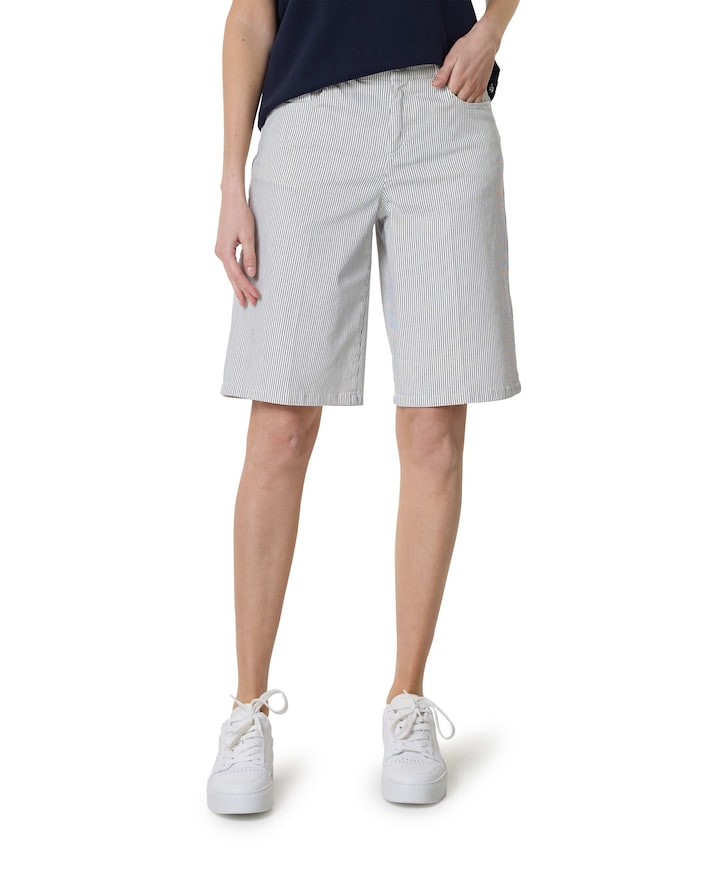Hose Short/Bermuda Feminine dames korte broek ecru
