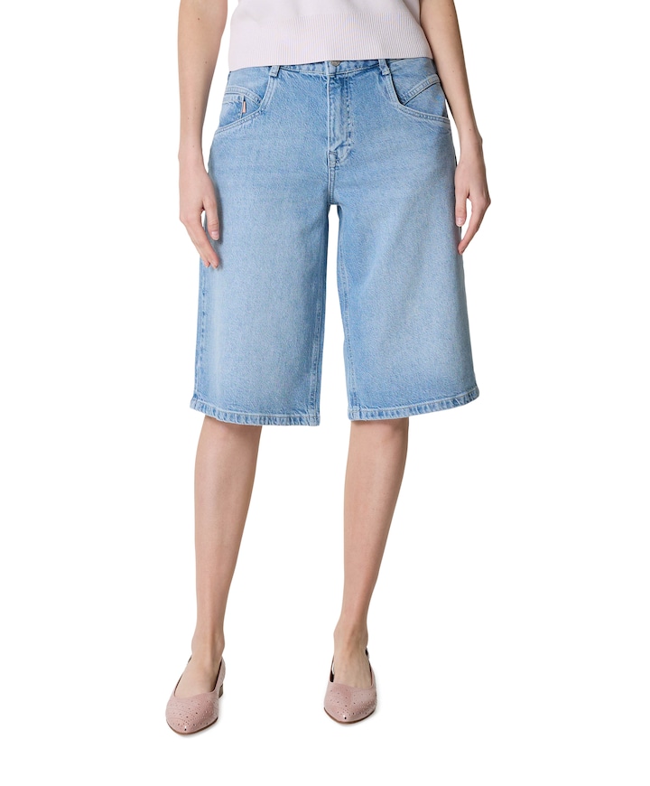 Nola - Para Mi Jeans - D194 dames jorts blauw