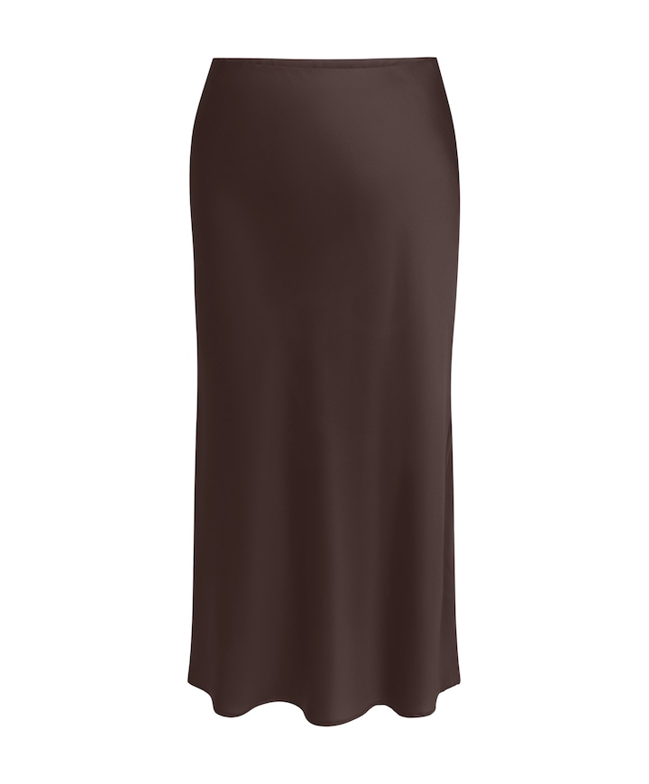 Dames rok bruin